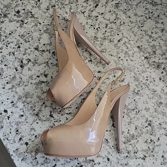 Giuseppe Zanotti slingback peeptoe pumps - Picture 4 of 16